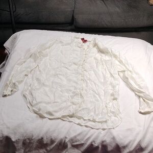 CC Hughes women's long sleeved blouse size 18W